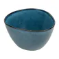 BOL TRIANGULAIRE AKALA 680 ML Ø15x8,3 CM BLEU STONEWARE (6 UNITÉ) BOL TRIANGULAIRE