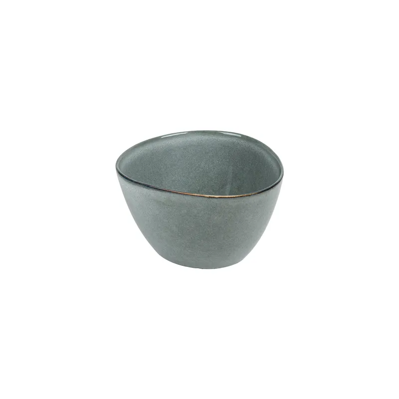 BOL TRIANGULAIRE AKALA 680 ML Ø15x8,3 CM GRIS VERDÂTRE STONEWARE (6 UNITÉ) BOL TRIANGULAIRE AKALA 680 ML Ø15x8,3 CM GRIS VERDÂTRE STONEWARE (6 UNITÉ)