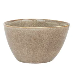 BOL TRIANGULAIRE AKALA 680 ML Ø15x8,3 CM TERRE STONEWARE (6 UNITÉ)