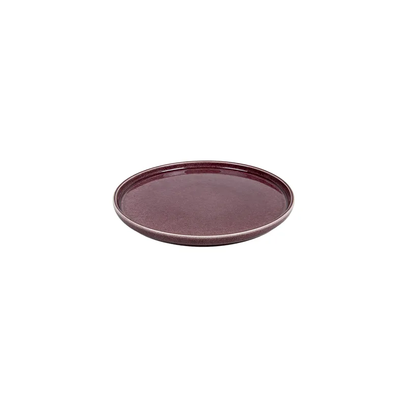 ASSIETTES AKALA Ø26,5x2,3 CM BORDEAUX STONEWARE (6 UNITÉ) ASSIETTES AKALA Ø26,5x2,3 CM BORDEAUX STONEWARE (6 UNITÉ)