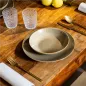 ASSIETTES AKALA Ø26,5x2,3 CM BEIGE STONEWARE (6 UNITÉ) ASSIETTES