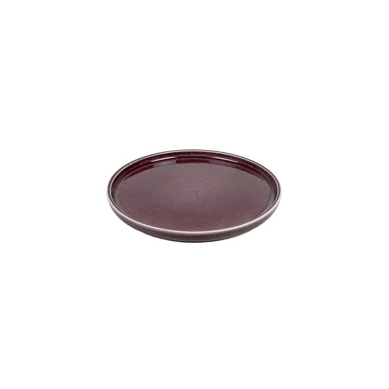 ASSIETTES AKALA Ø21x2 CM BORDEAUX STONEWARE (6 UNITÉ) ASSIETTES AKALA Ø21x2 CM BORDEAUX STONEWARE (6 UNITÉ)