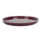 ASSIETTES AKALA Ø21x2 CM BORDEAUX STONEWARE (6 UNITÉ) ASSIETTES