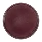 ASSIETTES AKALA Ø21x2 CM BORDEAUX STONEWARE (6 UNITÉ) ASSIETTES
