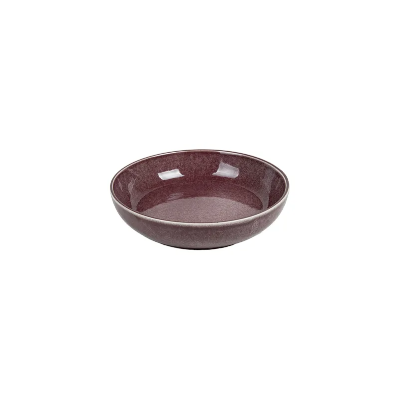 ASSIETTES CREUSES AKALA 630 ML Ø20x4,5 CM BORDEAUX STONEWARE (6 UNITÉ) ASSIETTES CREUSES AKALA 630 ML Ø20x4,5 CM BORDEAUX STONEWARE (6 UNITÉ)