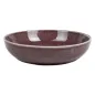 ASSIETTES CREUSES AKALA 630 ML Ø20x4,5 CM BORDEAUX STONEWARE (6 UNITÉ) ASSIETTES CREUSES