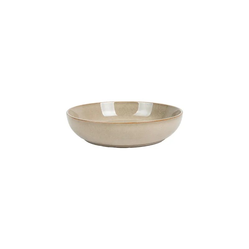 ASSIETTES CREUSES AKALA 630 ML Ø20x4,5 CM BEIGE STONEWARE (6 UNITÉ) ASSIETTES CREUSES AKALA 630 ML Ø20x4,5 CM BEIGE STONEWARE (6 UNITÉ)