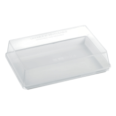 Couvercle PP pour assiette Quartz PP 185x130 mm