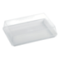 Couvercle PP pour assiette Quartz PP 185x130 mm