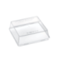 Couvercle PP pour assiette Quartz PP 130x130 mm