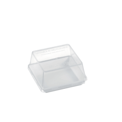 Couvercle PP pour assiette Quartz PP 90x90 mm