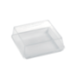 Assiette Quartz PP blanc 130x130 mm Assiette Quartz PP blanc 130x130 mm