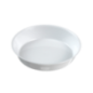 Assiette ronde Ninfea PP blanc Ø100 mm