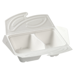 Barquette Quantum fermeture croisée 375+490 ml