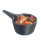 Casserole Eskoffié Sandy céramique noire 40 ml