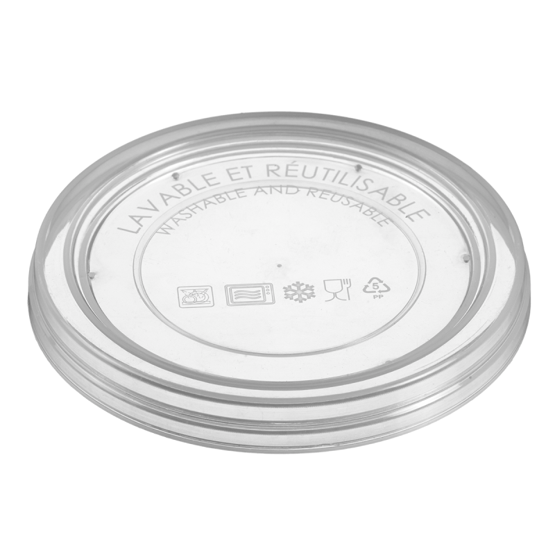 Couvercle PP pour pot Authentik en SAN 330 ml Couvercle PP pour pot Authentik en SAN 330 ml