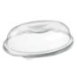 Couvercle RPET pour assiette Galaxie PP 117x72 mm