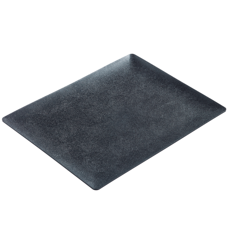 Plateau Fluid' PP noir téxturé 390x290 mm