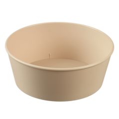 Saladier LOOP avec couvercle PP beige clair 1300 ml