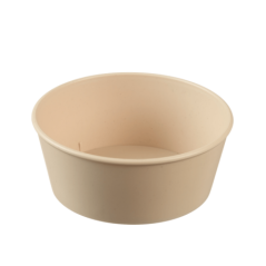 Saladier LOOP avec couvercle PP beige clair 750 ml