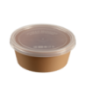 Saladier LOOP avec couvercle PP beige foncé 750 ml