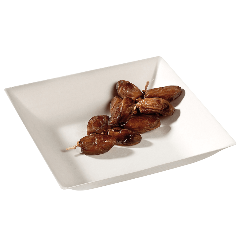 Assiette creuse Imagine pulpe de canne 200x200x40 mm