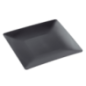 Assiette Fluid' PP noir 250 x250 mm