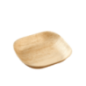Assiette profonde Areca feuille de palmier 100x100 mm