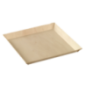 Assiette Quartz bois avec lamination 130x130 mm