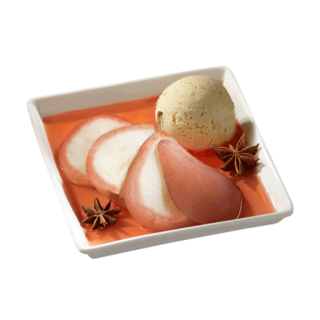 Assiette Quartz céramique blanche 160x160x16 mm