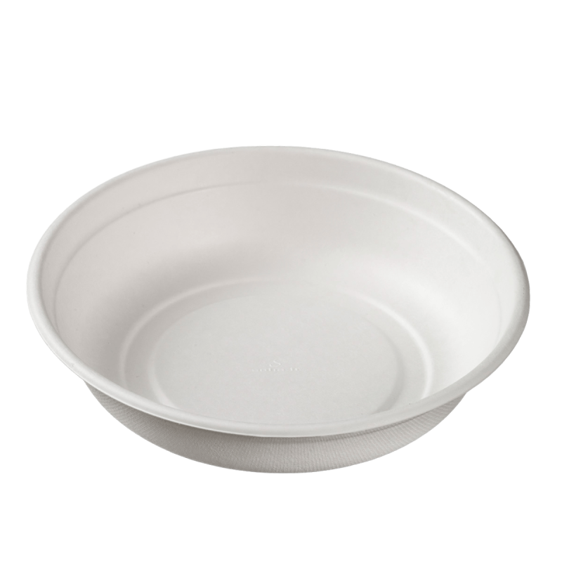 Assiette ronde pulpe de canne 1090 ml