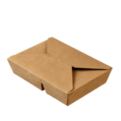 Boîte repas Ecokraft 2 compartiments 450 + 700 ml