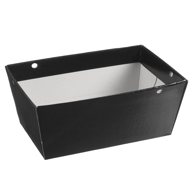 Base Bourriche noire 300x200x125 mm