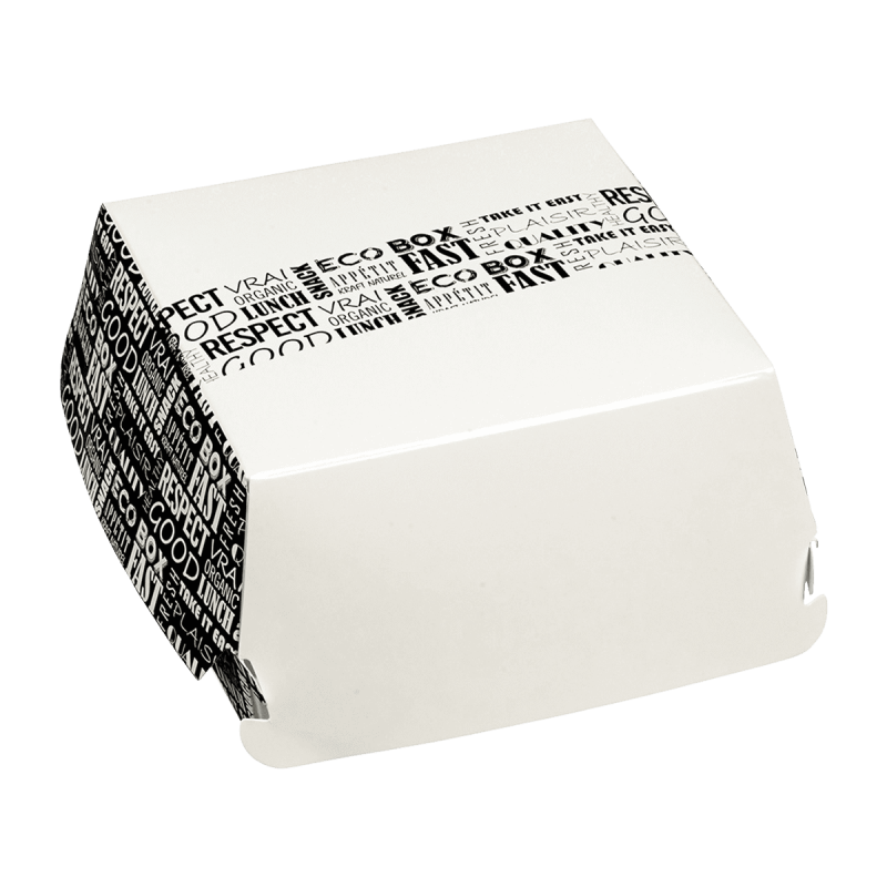 Boîte Burger District 170x170x80 mm