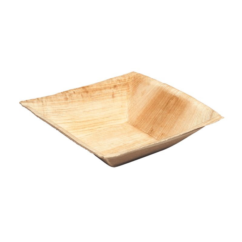 Bol Areca feuille de palmier 160x160 mm Bol Areca feuille de palmier 160x160 mm