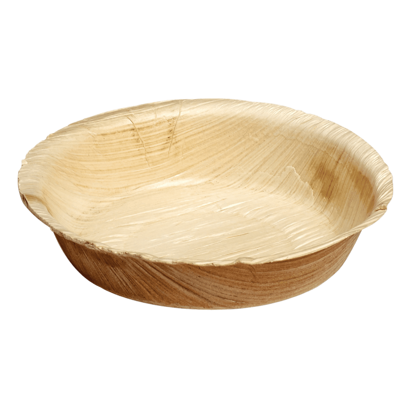 Bol Areca feuille de palmier H30 Ø120 mm Bol Areca feuille de palmier H30 Ø120 mm