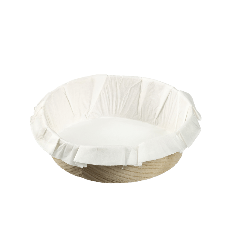 Cercle bois avec papier cuisson Ø 140 mm