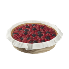 Cercle bois avec papier cuisson Ø 160 mm