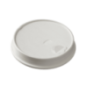 Couvercle carton blanc avec buvant pour gobelets Ø 80 mm / 280 ml