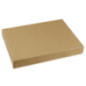 Couvercle carton pour plateau Set bois 374x270x52 mm