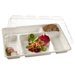 Couvercle pour plateau 5 alvéoles