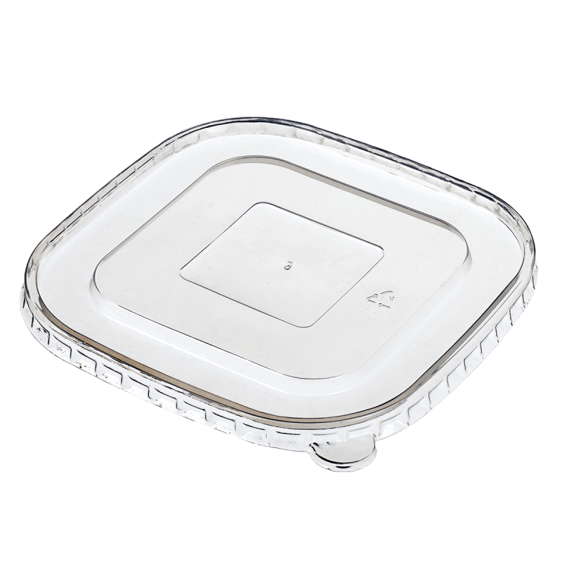 Couvercle PP pour barquette Lingot fibre de bambou 1500 ml