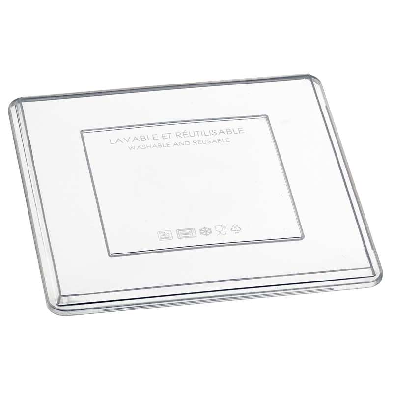 Couvercle PP pour Saladier Fluid' PP 1260 ml