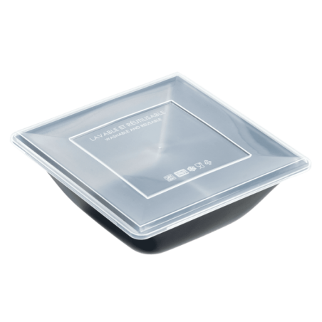 Couvercle PP pour Saladier Fluid' PP 1260 ml