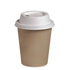 Couvercle pulpe de canne pour gobelets 120 ml