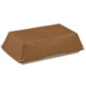 Couvercle carton pour assiettes Quartz 160x100 mm