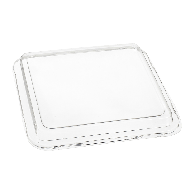 Couvercle RPET pour assiette carrée 192 mm
