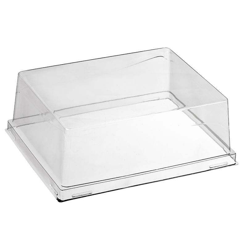 Couvercle Quartz RPET pour assiettes Quartz 160x160 mm