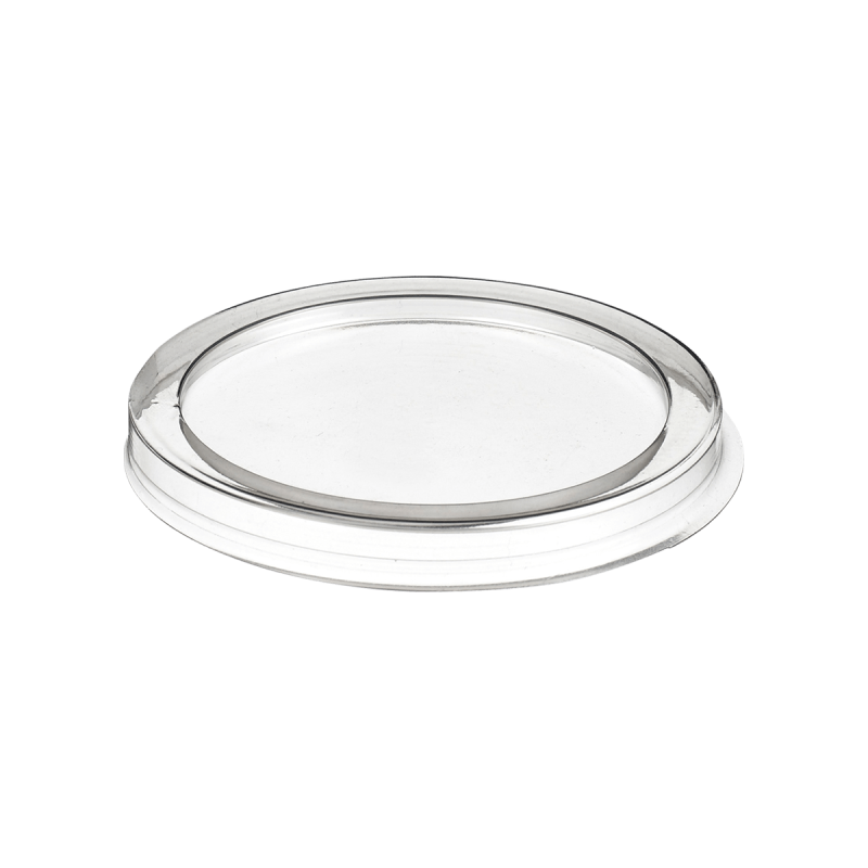 Couvercle RPET pour pot en fibre de bambou 205 ml