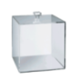Cube PMMA 150x150 mm avec couvercle
